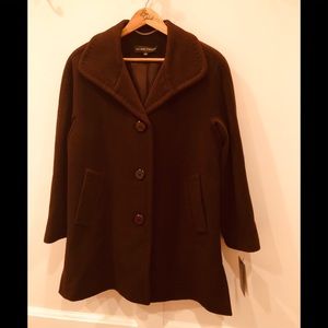 Ellen Tracy wool Blend Coat/Petite